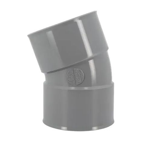 Accesorio de desagüe pvc Nicoll uct22 ángulo 20° diámetro 100 mm
