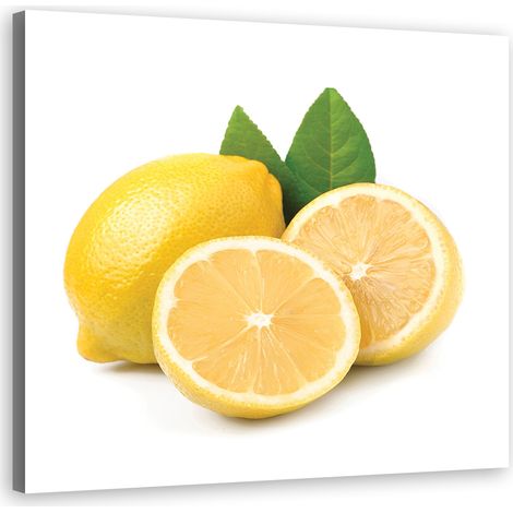 Quadro su tela, Frutta al limone - 40x40 (1/4)