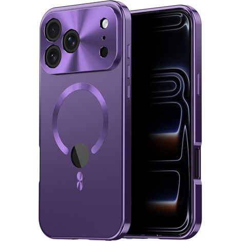 iPhone 17 Pro Max Hülle mit Sichtschutzglas für MagSafe – Lila (1/5)