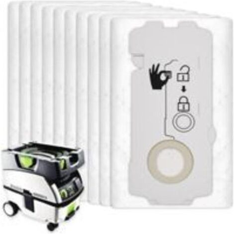Selbstreinigende Filterbeutel für CT MINI/MIDI Staubsauger – 10er-Packung (15 l) – Selbstreinigende Technologie – Kompatibel mit Modellen ab 2019 – MIDI-2 (1/5)