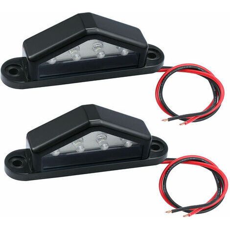 BUNTHAUS Super lumineux plaque d'immatriculation lumière remorque camion van RV plaque d'immatriculation lumière remorque RV voiture modification accessoires