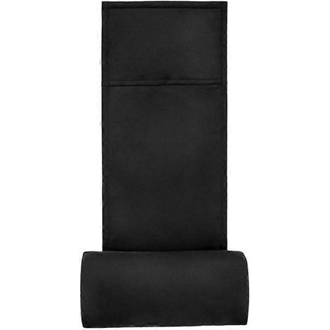 Oreiller cervical pour fauteuil inclinable, oreiller réglable pour appui-tête, oreiller de tête antidérapant en velours doux pour fauteuil inclinable B (1/5)