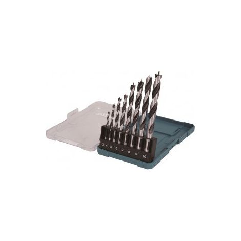 MAKITA Holzbohrer-Set 3-10 mm (je 1), Zylinderschaft, 8-tlg. D-77257