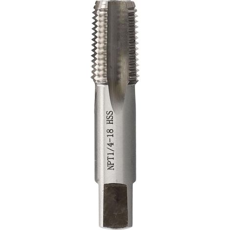 Filière tube 1/4-18 NPT HSS argenté, pour filetage intérieur (1/5)