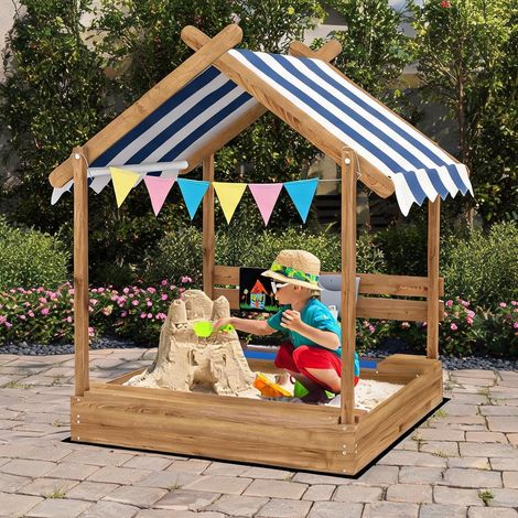 SunJet Bac à sable, aire de jeux avec sable - Réf. Q4DXXGGCYNTE (1/5)