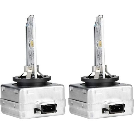 D3S 6000K 35W Xenon Bulb, White HID Headlight Lamp Replacement for Car, 35W DC 12V, Pack of 2 (1/4)