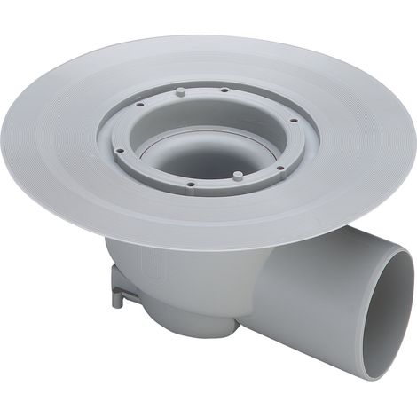 Siphon de salle de bain Advantix 4921.75 en plastique gris de 70 mm