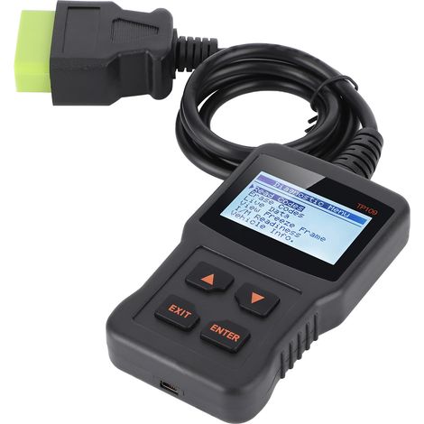 Lecteur de codes OBD2 automobile, outil de diagnostic scanner pour voiture, testeur de défauts électroniques (1/5)