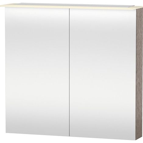 Duravit X-LARGE specchiera 138x800x760mm rovere cashmere
