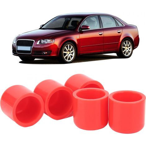 Ansaugschlauchstopfen für Autos (5er-Pack), 30 mm Innendurchmesser, universell, rot (1/5)