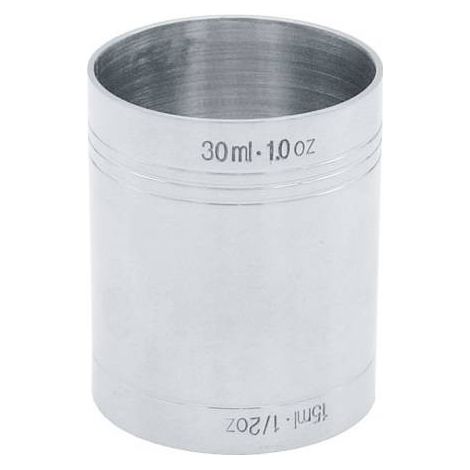 The bars tube jigger 15 - 30 ml misurino cocktail, qualità professionale
