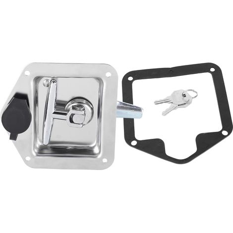 Cadenas de voiture en T avec poignée pliable, usage commercial (1/5)