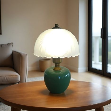 Lampe de Chevet Méduse Vert Pomme Style Rétif & Tri-Color-lsw (1/4)