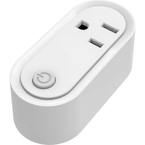 Matter Smart US-Stecker mit Verbrauchsüberwachung (15 A), Tuya Wi-Fi-kompatibel, mobile App und drahtlose Steuerung. (1/5)
