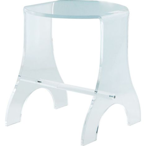 Sgabello da bagno in plexiglas - complementi bagno