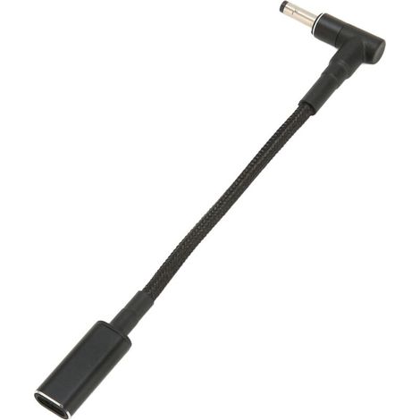 USB-C-auf-DC-Netzteil (4,0 x 1,7 mm, 100 W) mit EMARK-Chip für Laptops (1/5)