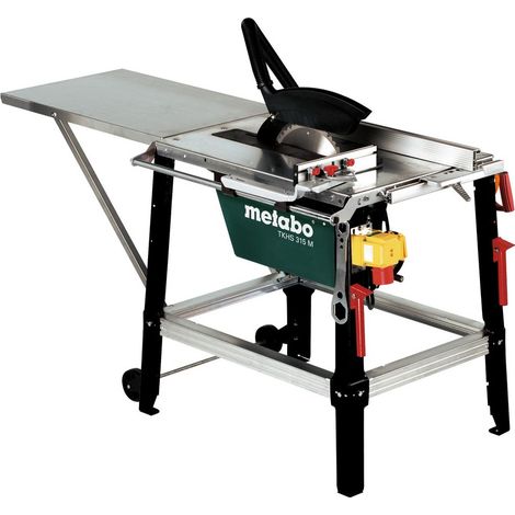 Metabo – Scie circulaire de table 315 mm – Puissance 4200 W – Vitesse 2990 tr/min – Lame 315 x 30 mm – Pour bois dur – 103153300 (1/5)