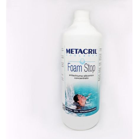 Foam Stop - antischiuma concentrato per spa/piscina 1 lt 542 01001 Metacril