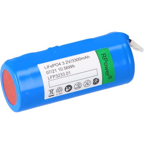 LiFePO4 Akku 3,2V 3,3Ah für KM / KSC / KMB / ASM / ZAW – Referenz RP LFP3233 (1/5)
