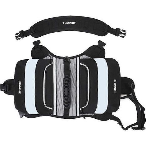 Sac à dos réglable pour chiots, avec poignée, sac de transport extérieur pour petits et moyens chiens. (1/4)