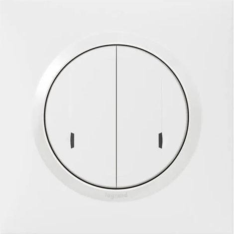 Interruptor inalámbrico Legrand dooxie programable Zigbee