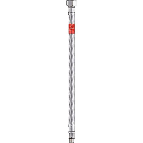 Flexibile Inox per Rubinetteria F 3/8 Pollici - M 10 X 1, 30 cm