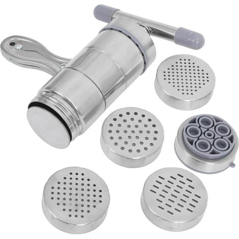 6 pièces Presse Miel Manuelle Acier Inoxydable avec Moules Extracteur de Miel et Machine à Pâtes pour Usage Domestique Facile à Utiliser (1/5)