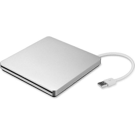 Lecteur DVD/CD externe ultra-fin USB Type C - SuperDrive portable pour MacBook Air Pro et iMac