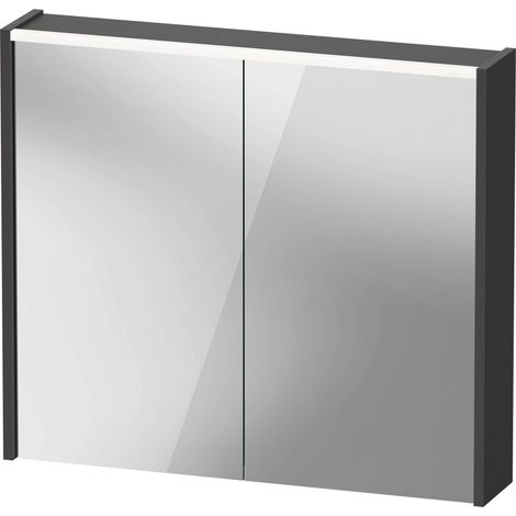Duravit D-Code Spiegelschrank, Steckdose Typ E (FR, BE), 2 Türen, (1/2)