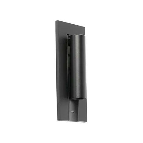 GABO lecteur USB noir réglable avec interrupteur 62757 (1/2)