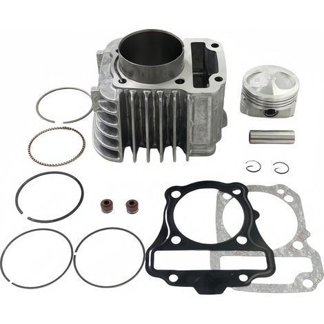 NBC110 motorcycle cylinder, compatible with Honda CRF110, C110 and Super Cub 110 cylinders and pistons. (1/4)