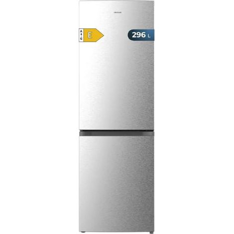 Cecotec Modern Kühlschrank Edelstahl 296 Liter
