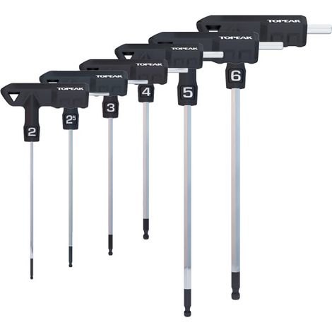 Set De Clés Allen à Poignée En T Vélo - 6 Outils Atelier - Topeak