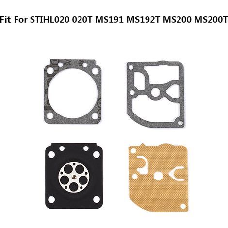 Nouveau kit de réparation de carburateur accessoires de tondeuse à gazon débroussailleuse Kit de réparation de tronçonneuse Steele 020 020T MS191 MS192T MS200 MS200T (1/5)