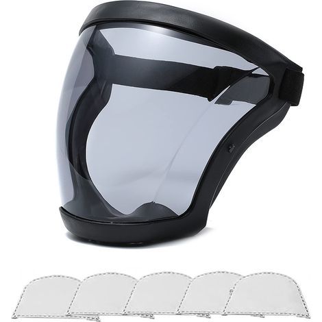 Full HD Clear Protective Mask – Dust and Splash Resistant – Anti-fog Design for Sports and Riding (1/5)
