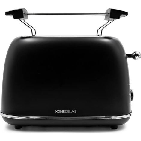 HOME DELUXE Toaster MAJESTIC - 29,2 x 18 x 19 cm - Retro Optik 6 Röststufen Abbruch-, Aufwärm,- Auftaustufe 2 Toastschlitze Retro Optik 6 Rüststufen Abbruch-, Aufwärm,- Auftaustufe 2 Toastschlitz (1/5)