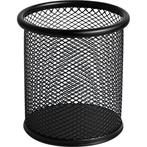 Metal mesh pen holder multifunctional large-capacity office desktop storage box student storage pen barrel (1/5)