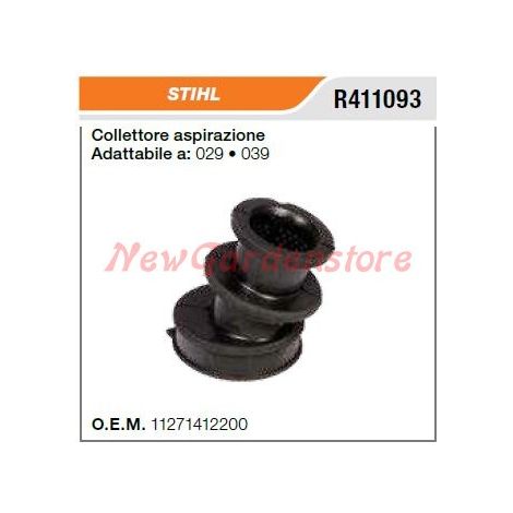 Collettore aspirazione STIHL motosega 029 039 R411093