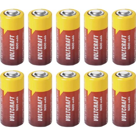 VOLTCRAFT Batteria speciale 2/3 AA Button-top Li-SoCl2 3.6 V 1600 mAh 10 pz. (1/2)