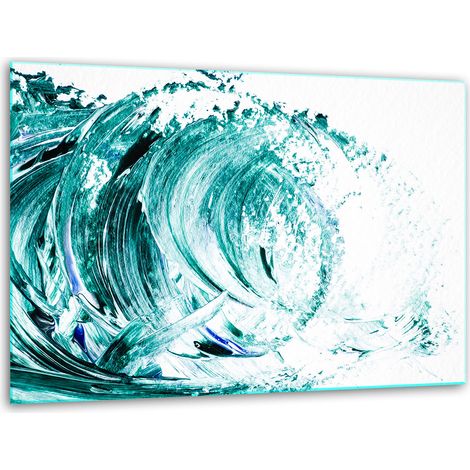 Support pour planche à découper en verre 40x30 eau (1/5)