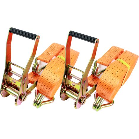 2x Spanngurte mit Ratsche Zurrgurt Spanngurte 2-tlg 10m 5t 5to 5000kg TÜV/GS (1/5)