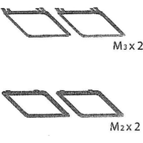 R CORNICE M2+M3 x PATTUMIERA 2 ANTE CM. 68X37X90H ART PLAST