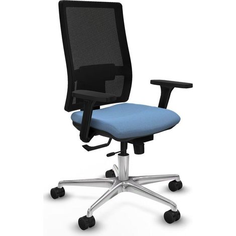 Piqueras y Crespo 3D086N0 chaise bureau bleu ciel (1/3)
