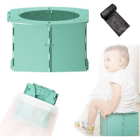 Babytoilette, Kindertöpfchen, tragbarer Kindertoilettensitz, Reisetoilette für Kinder