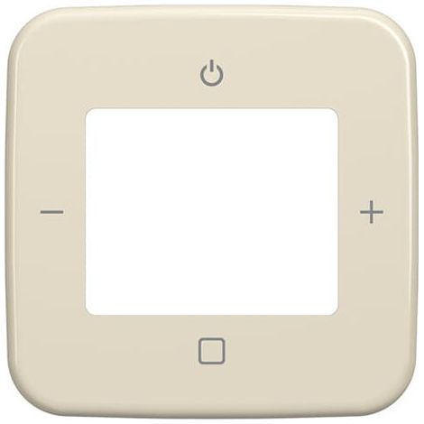 Busch-Jaeger Plaque centrale avec impression Busch-Radio blanc - Busch-Duro 2000® SI (8252-212-101), 2CKA008200A0238