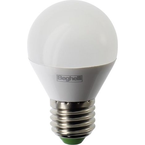 LAMPADA A LED SFERA SAVING 7W 4000K E27 BEGHELLI 56877
