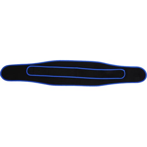 Ceinture Lombaire Réglable Respirante, Support Lombaire Pressurisé pour le Dos (Noir+Bleu  Taille L) (1/5)