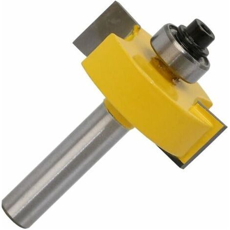 Cortador de vástago de 8 mm con 6 rodamientos para profundidades de corte variables de 28,6 mm, 22,2 mm, 19,05 mm, 15,9 mm, 12,7 mm y 9,52 mm. Herramienta para trabajar la madera. (1/5)