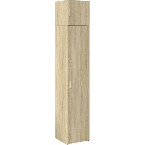 Maison Exclusive - Mobile Sottile Rovere Sonoma 40x42,5x225 cm in Truciolato
