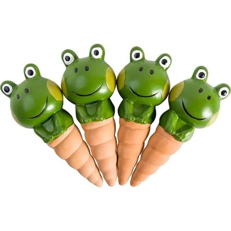 4 Pièces Auto-arrosantes en Terre Cuite, Arrosage Goutte à Goutte Automatique pour Plantes Boules D'Irrigation Système D'Irrigation Automatique pour Plantes D'intérieur et D'extérieur